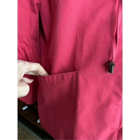 Charter Club Women’s Short Jacket with Bell Sleeves Terracotta Size Large - Picture 9 of 11